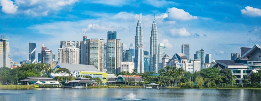 Skyscrapers In Kuala Lumpur, Malaysia, Southeast Asia