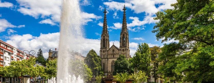 Square in Baden Baden, Germany