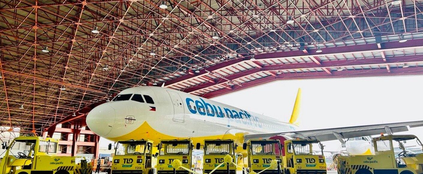 Cebu Pacific deploys sustainable electric baggage tractors