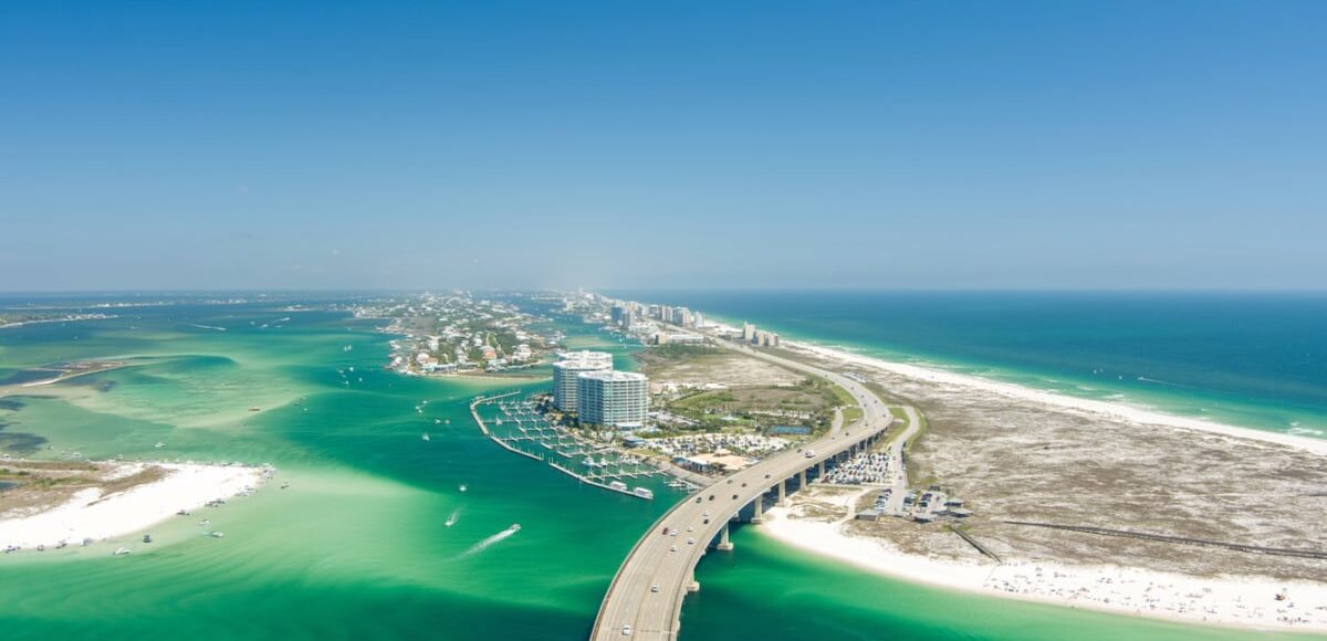 Sweeping views of Orange Beach, Alabama