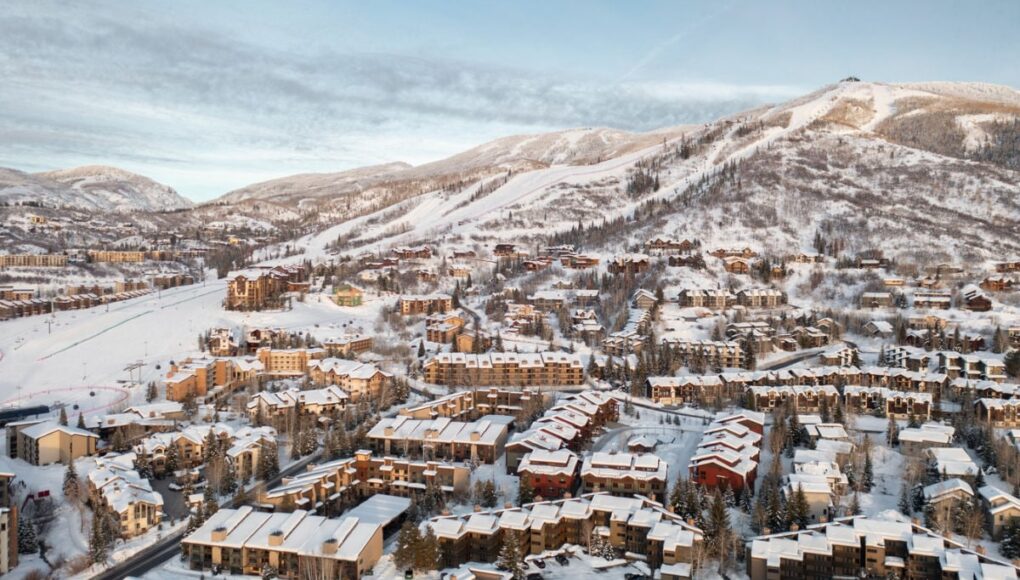 Steamboat Springs blanketed in snow