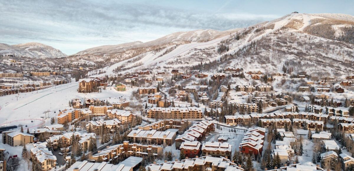 Steamboat Springs blanketed in snow