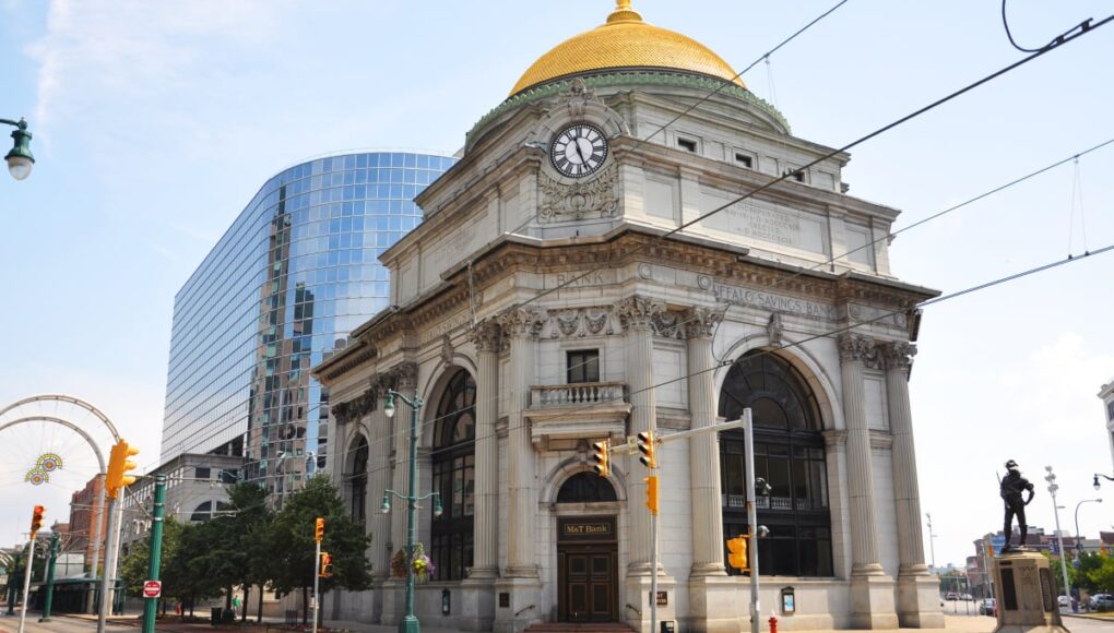 Buffalo Savings Bank building in Buffalo, NY