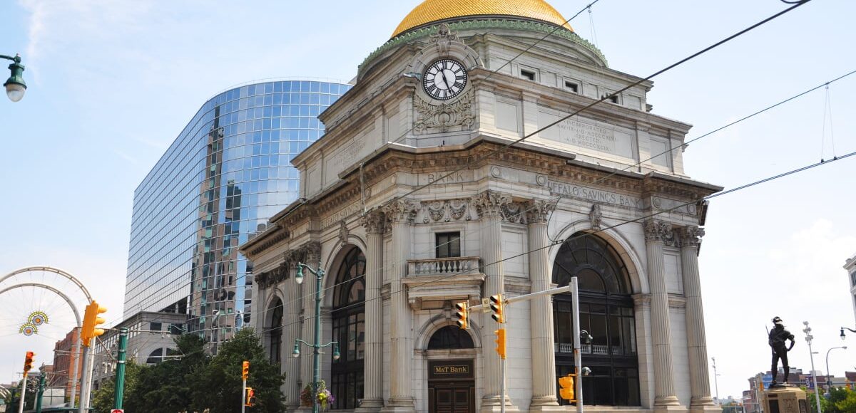 Buffalo Savings Bank building in Buffalo, NY